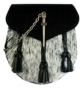 Scottish leather targe